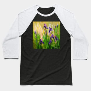 Irises Baseball T-Shirt